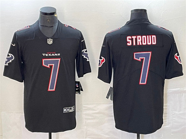 CJ Stroud Houston Texans black Fashion jersey