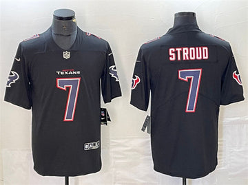 CJ Stroud Houston Texans black Fashion jersey