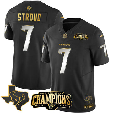 CJ Stroud Houston Texans black FUSE jersey