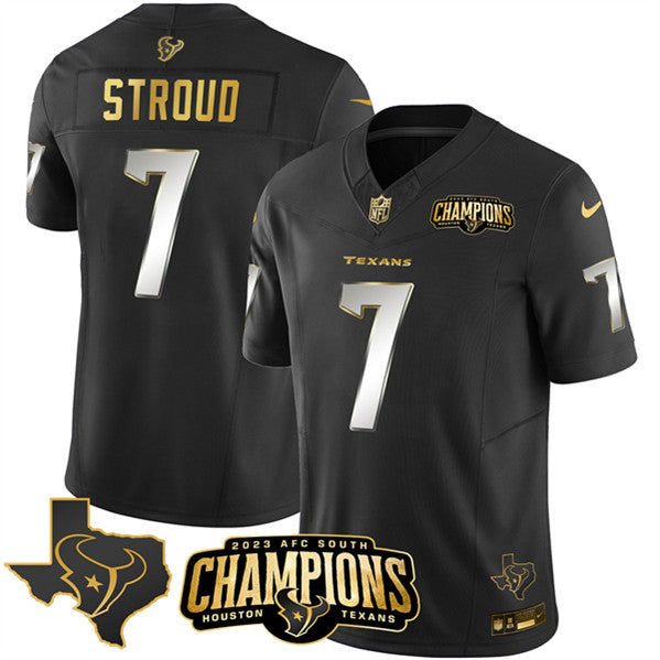 CJ Stroud Houston Texans black FUSE jersey
