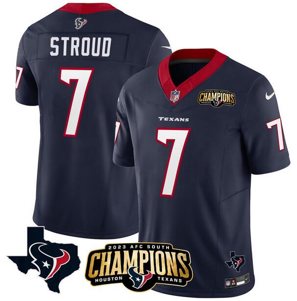 CJ Stroud Houston Texans navy FUSE jersey