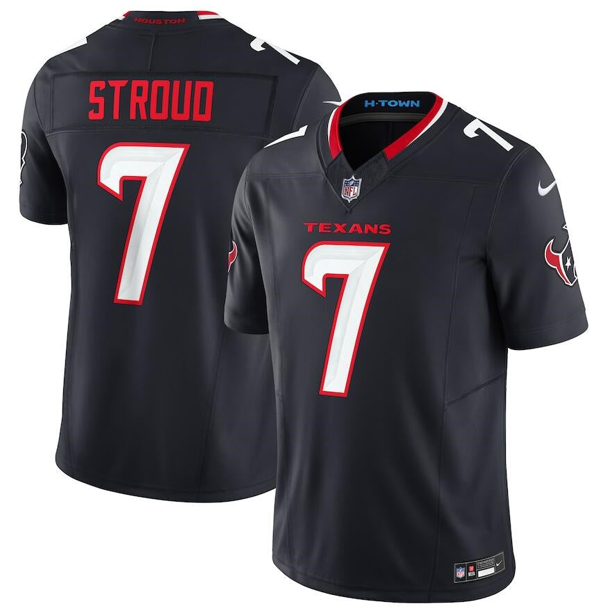 Houston Texans #7 CJ Stroud Navy 2024 FUSE Jersey