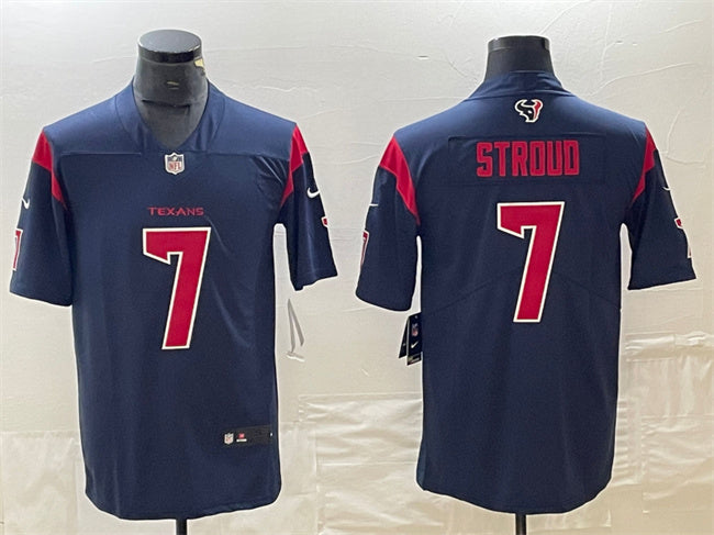 Houston Texans #7 CJ Stroud Navy Color Rush Jersey