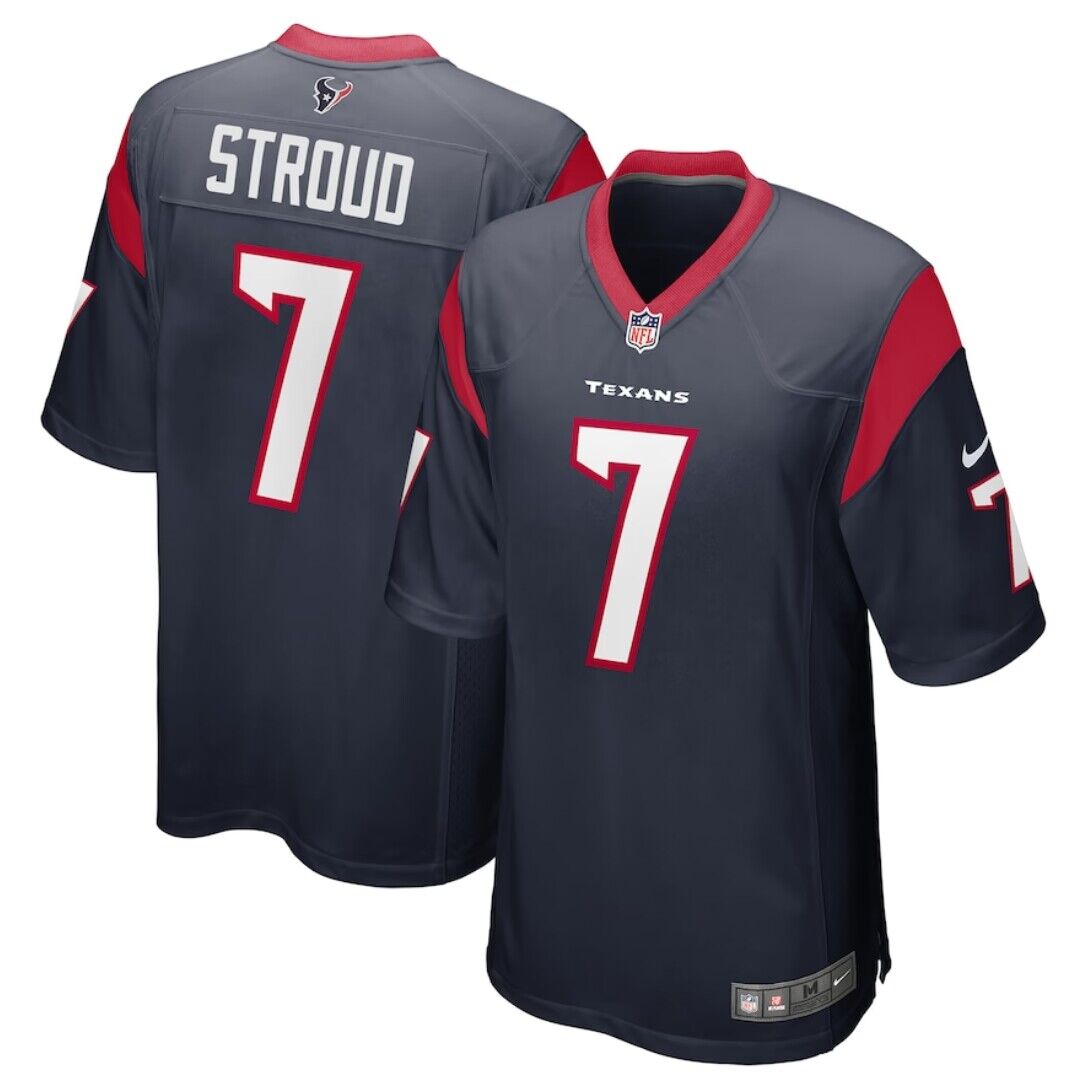 CJ Stroud Houston Texans navy Game jersey