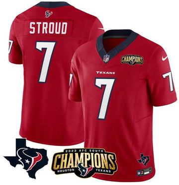 CJ Stroud Houston Texans red FUSE jersey