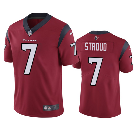 Houston Texans #7 CJ Stroud Red Jersey
