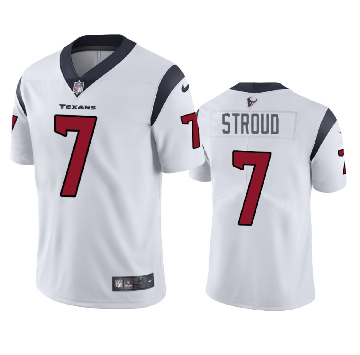 Houston Texans #7 CJ Stroud White Jersey