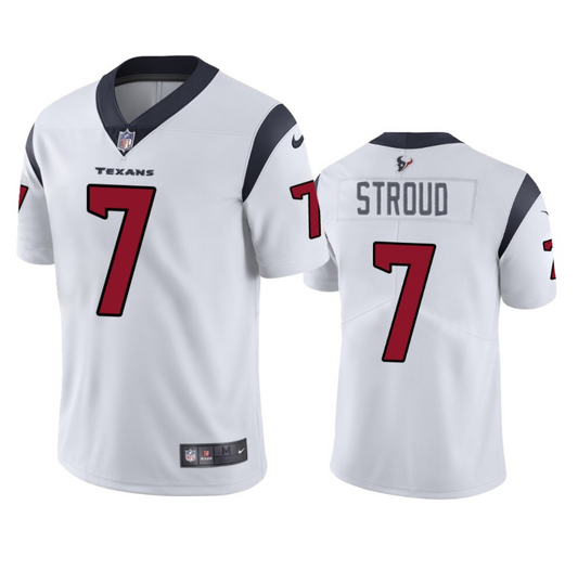 Houston Texans #7 CJ Stroud White Jersey