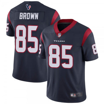 Pharaoh Brown Houston Texans navy jersey