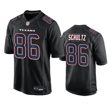 Dalton Schultz Houston Texans black Fashion jersey