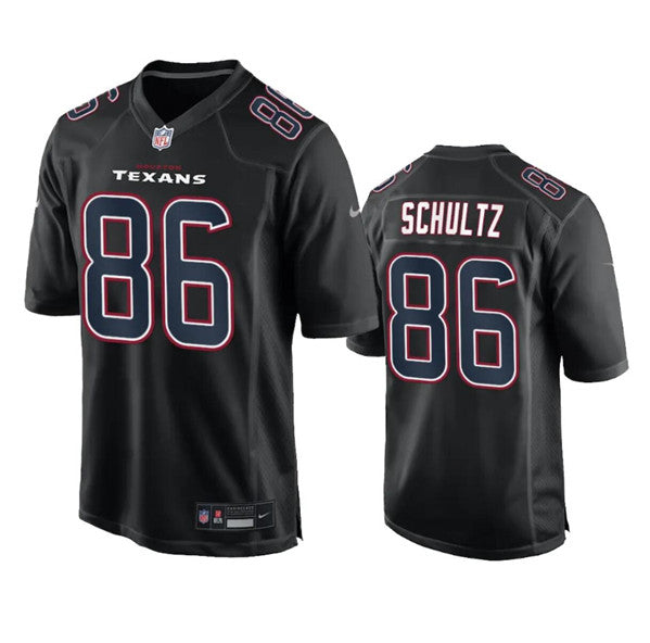 Dalton Schultz Houston Texans black Fashion jersey