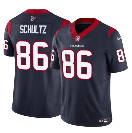 Houston Texans #86 Dalton Schultz Navy 2023 FUSE Jersey