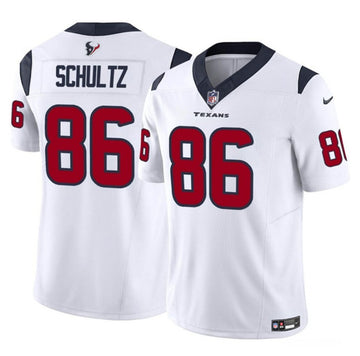 Dalton Schultz Houston Texans white FUSE jersey
