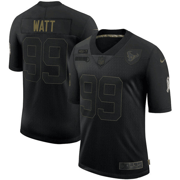 JJ Watt Houston Texans black Salute To Service jersey
