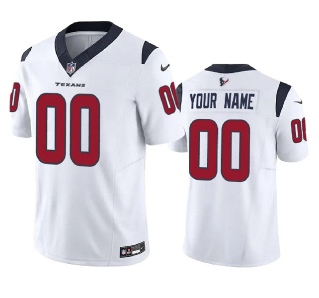 Houston Texans Custom White 2023 FUSE Jersey