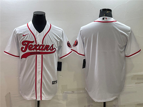Custom Houston Texans white jersey