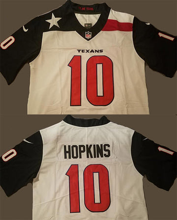 Custom Houston Texans navy jersey