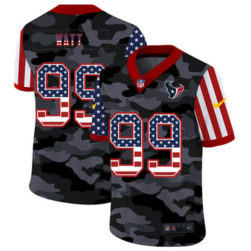 Custom Houston Texans camo Camo jersey