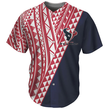 Houston Texans red-navy jersey