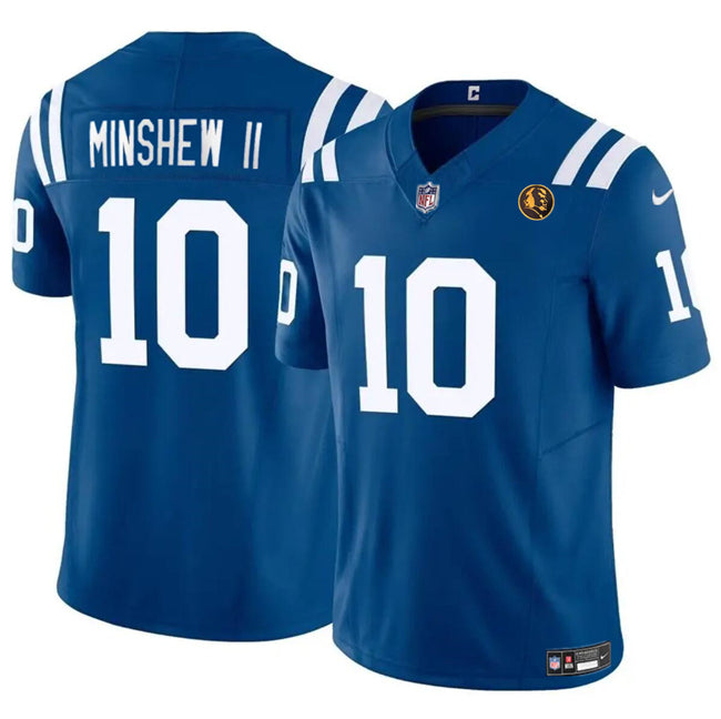 Gardner Minshew Indianapolis Colts blue FUSE jersey