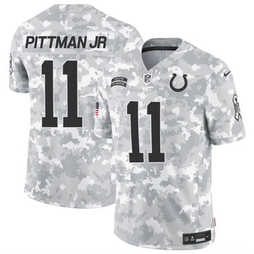 Michael Pittman Jr Arctic Indianapolis Colts camo Salute To Service jersey