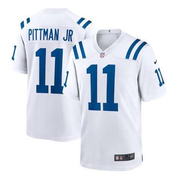 Michael Pittman Jr Indianapolis Colts white Game jersey