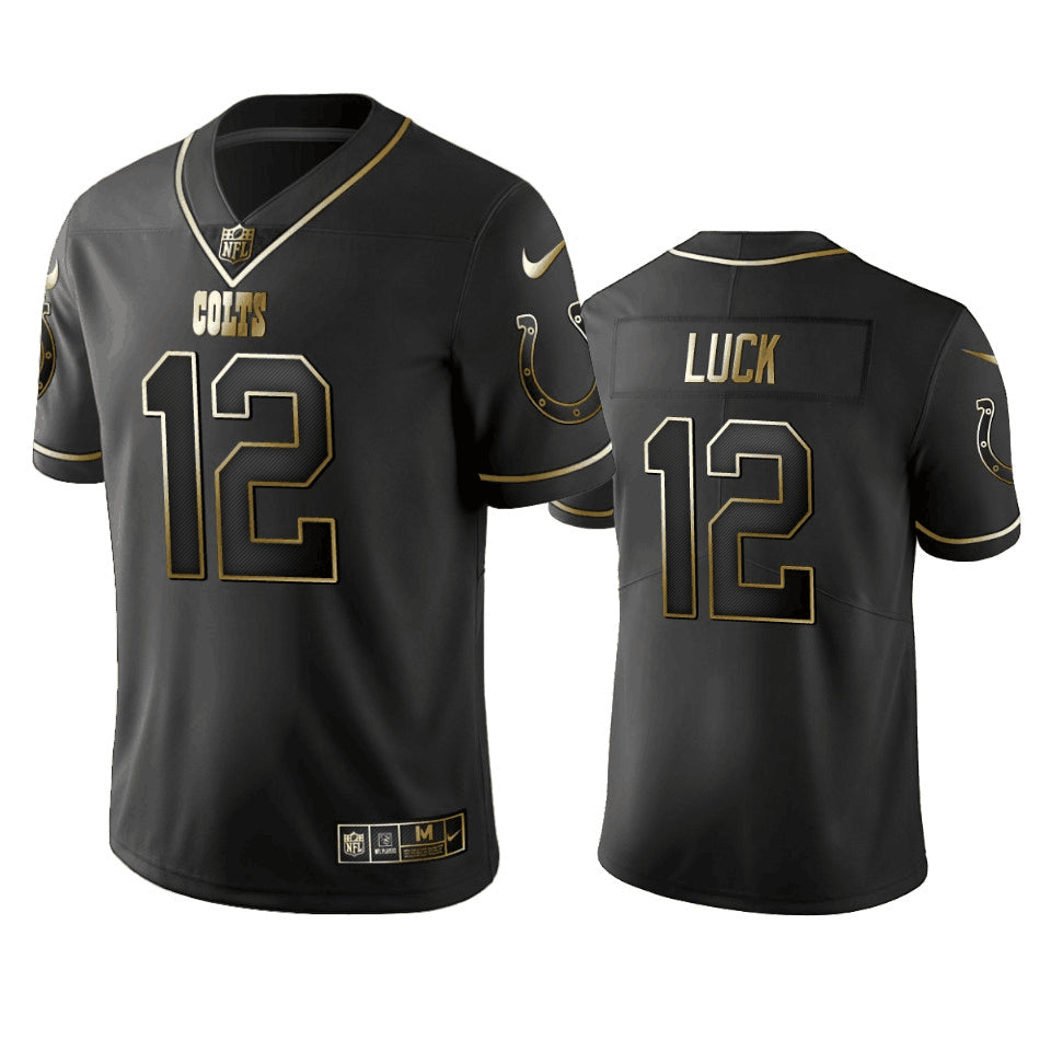 Andrew Luck Indianapolis Colts black jersey