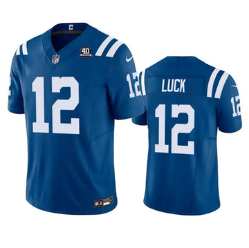 Andrew Luck Indianapolis Colts blue FUSE jersey