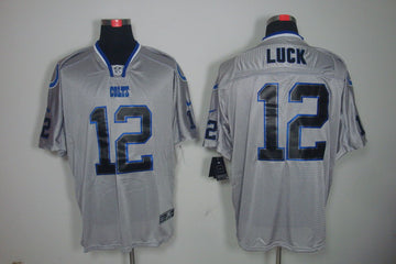 Andrew Luck Indianapolis Colts gray jersey