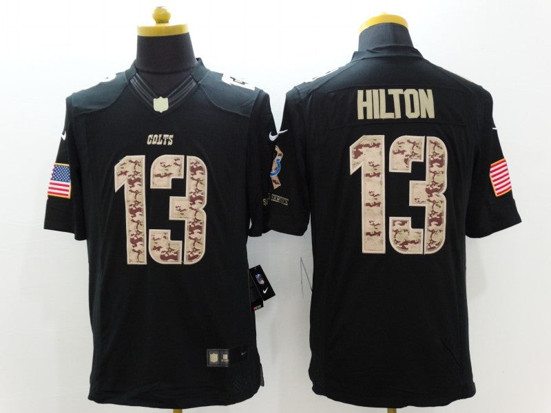 TY Hilton Indianapolis Colts black Salute To Service jersey
