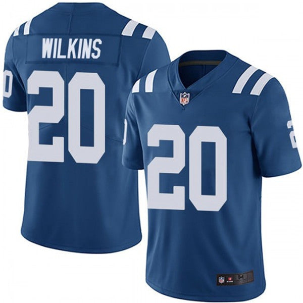 Jordan Wilkins Indianapolis Colts blue jersey