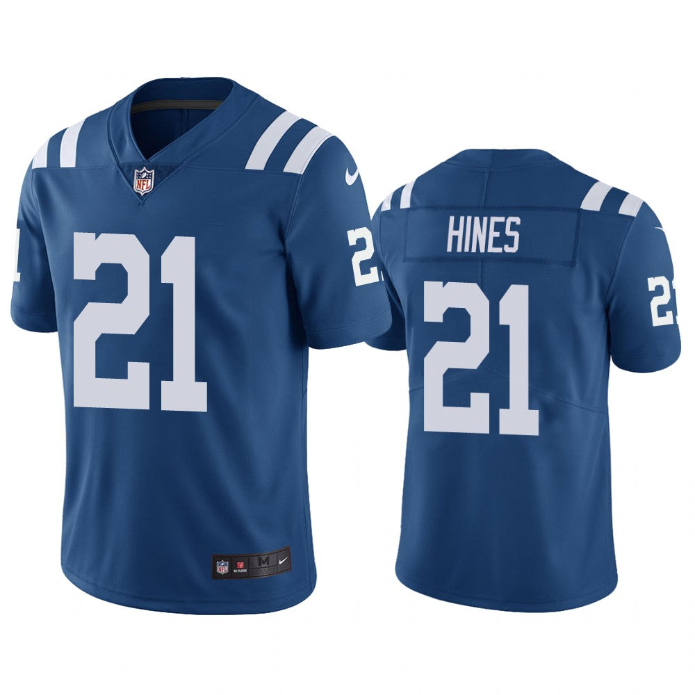 Nyheim Hines Indianapolis Colts blue jersey