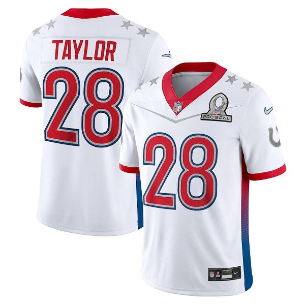 Jonathan Taylor Indianapolis Colts white jersey