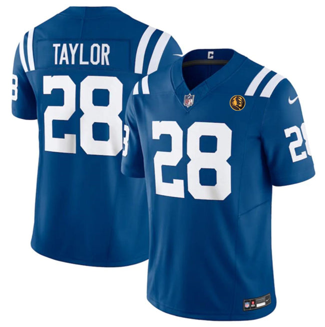 Jonathan Taylor Indianapolis Colts blue FUSE jersey