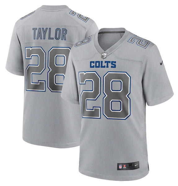 Jonathan Taylor Indianapolis Colts gray Game jersey
