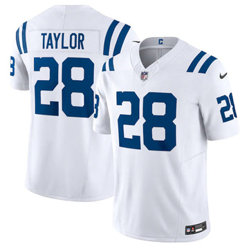 Jonathan Taylor Indianapolis Colts white FUSE jersey