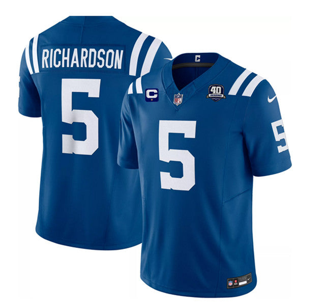 Anthony Richardson Indianapolis Colts blue FUSE jersey