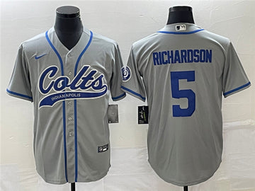 Anthony Richardson Indianapolis Colts gray jersey