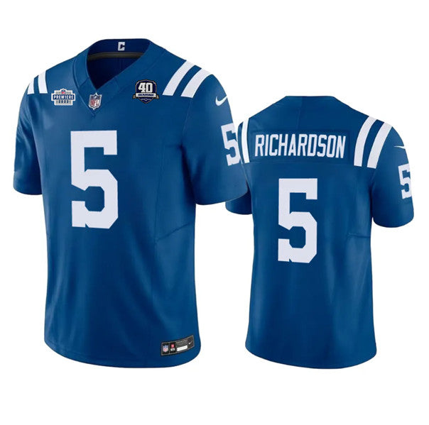 Anthony Richardson Indianapolis Colts royal FUSE jersey