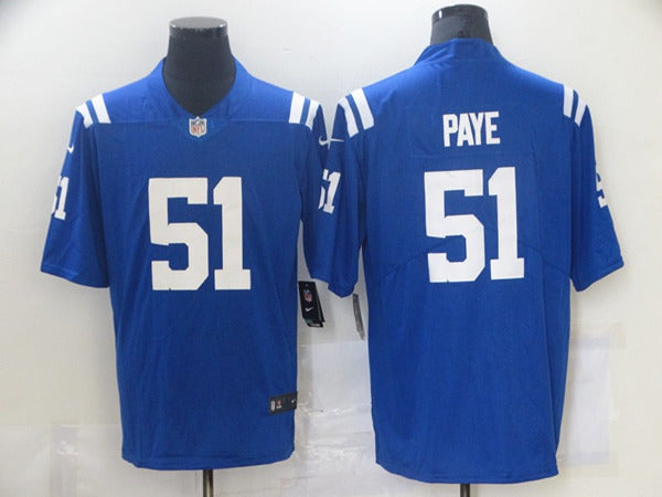Kwity Paye Indianapolis Colts blue jersey