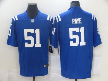 Kwity Paye Indianapolis Colts blue jersey