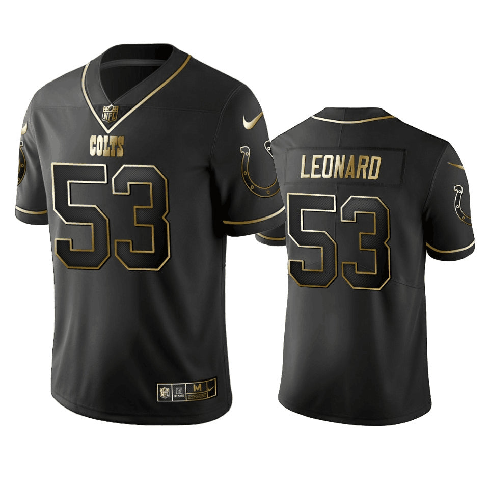 Darius Leonard Indianapolis Colts black jersey