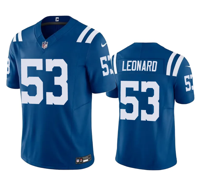 Shaquille Leonard Indianapolis Colts blue FUSE jersey