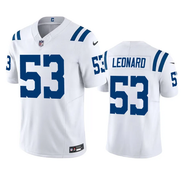 Shaquille Leonard Indianapolis Colts white FUSE jersey