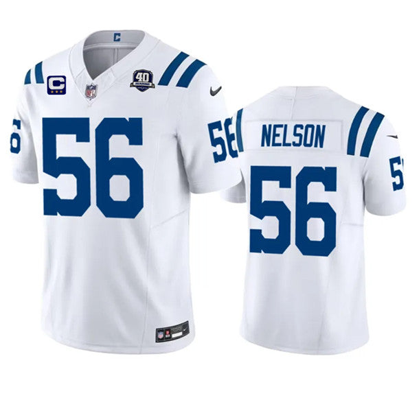 Quenton Nelson Indianapolis Colts white FUSE jersey