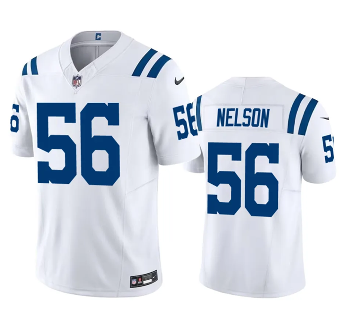 Quenton Nelson Indianapolis Colts white FUSE jersey
