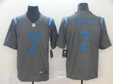 Jacoby Brissett Indianapolis Colts gray Inverted Legend jersey