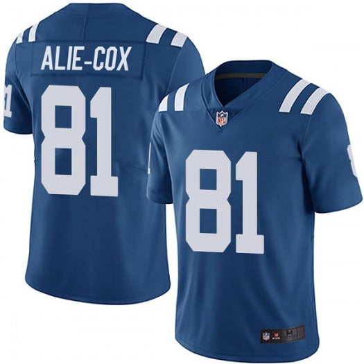 Mo Alie-Cox Indianapolis Colts blue jersey