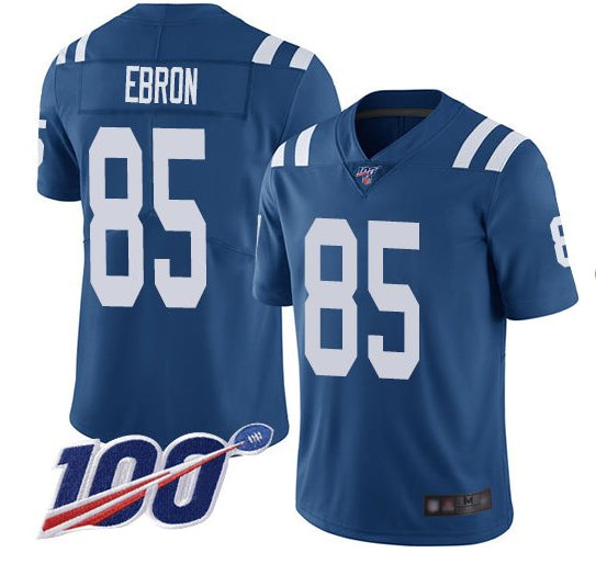 Eric Ebron Indianapolis Colts blue jersey
