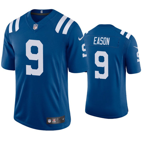 Jacob Eason Indianapolis Colts blue jersey